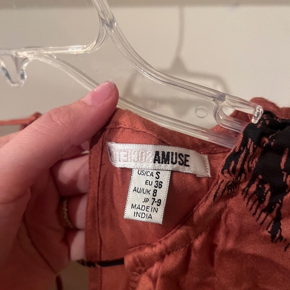 Amuse Society Jasmine Dress Size: Small - Picture 8 of 8